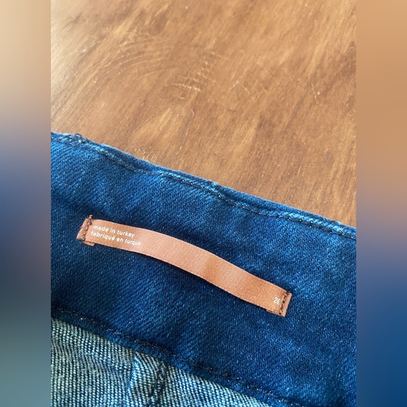 Anthropologie Pilcro The Skipper Cropped Wide Leg Jeans Size 26 - Picture 6 of 12